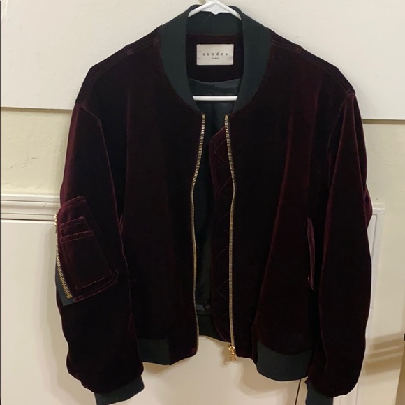Velvet bomber Sandro - Picture 2 of 9